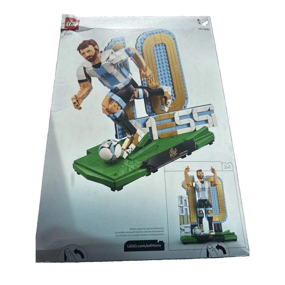 LEGO Editions Lionel Messi - Soccer Legend 43015 World Cup Argentina
